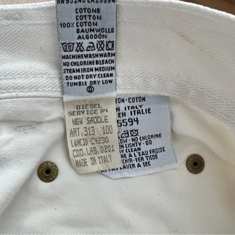 Diesel New Saddle Jeans